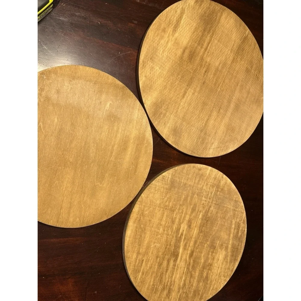 Handmade Resin Beach Tray Ocean Vibes ‎ Epoxy Art   Decor Lot Of 3